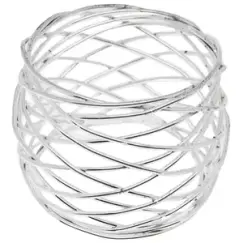 Кольцо для салфетки TANGLE серебро металл