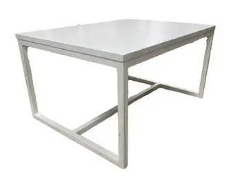 Стол журнальный LOFT 80*60 см. белый дерево