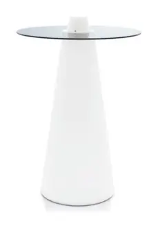 Стол коктейльный LIGHT D70 светящийся (Пульт+ЗУ)