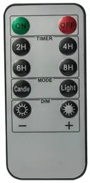 Led свеча 2х28см красного цвета