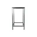 Стол коктейльный LOFT 60*60см черный дерево 