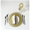 Столовые приборы Гоа, черные, сет из 4 предметов