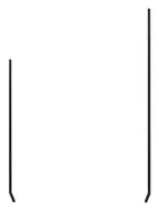Набор стоек "Тиль" прямые 200см и 160см